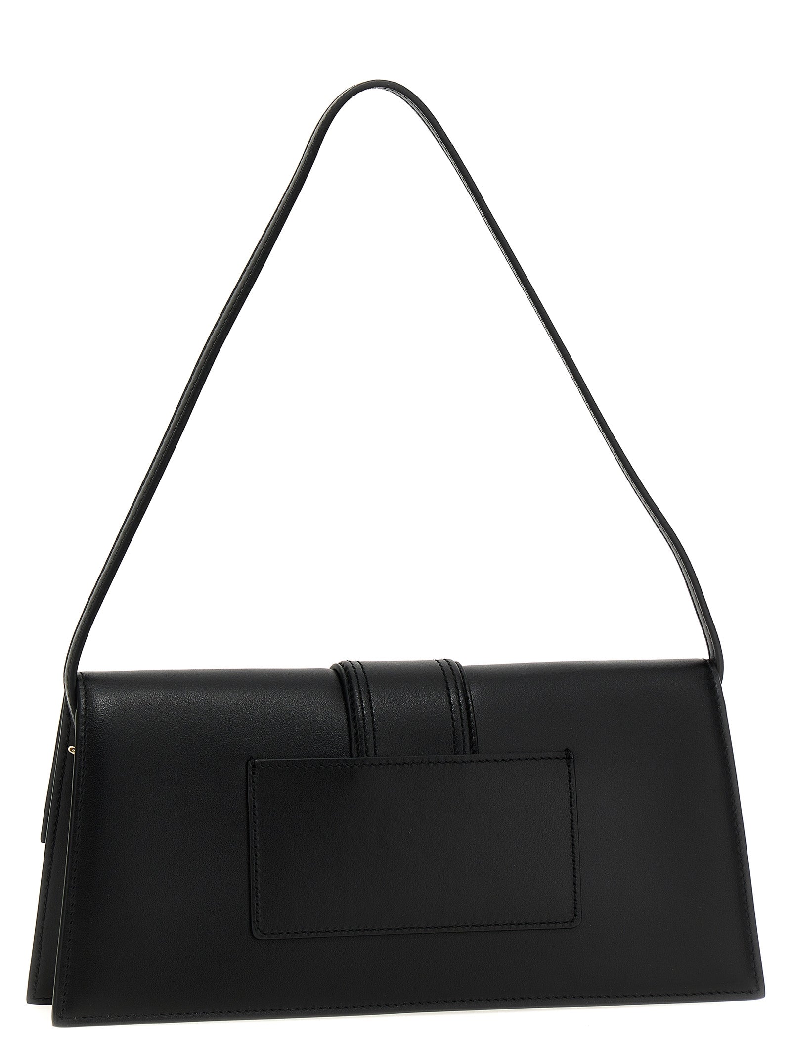 Black Cowhide Shoulder Bag
