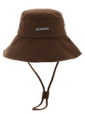 Brown Virgin Wool Bucket Hat