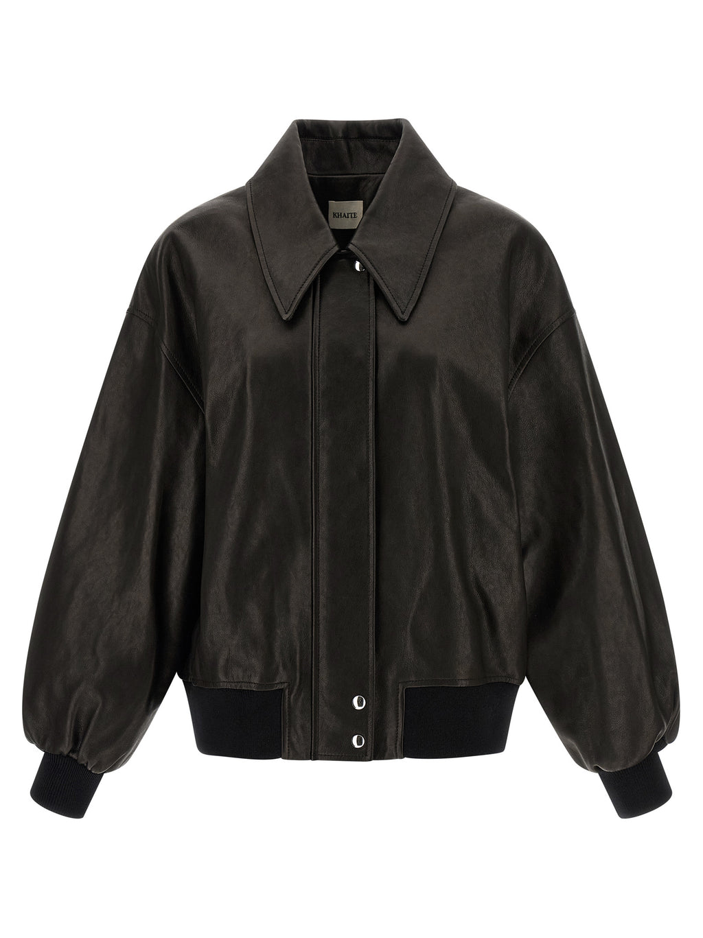 Black Lamb Leather Leather Jacket