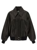 Black Lamb Leather Leather Jacket