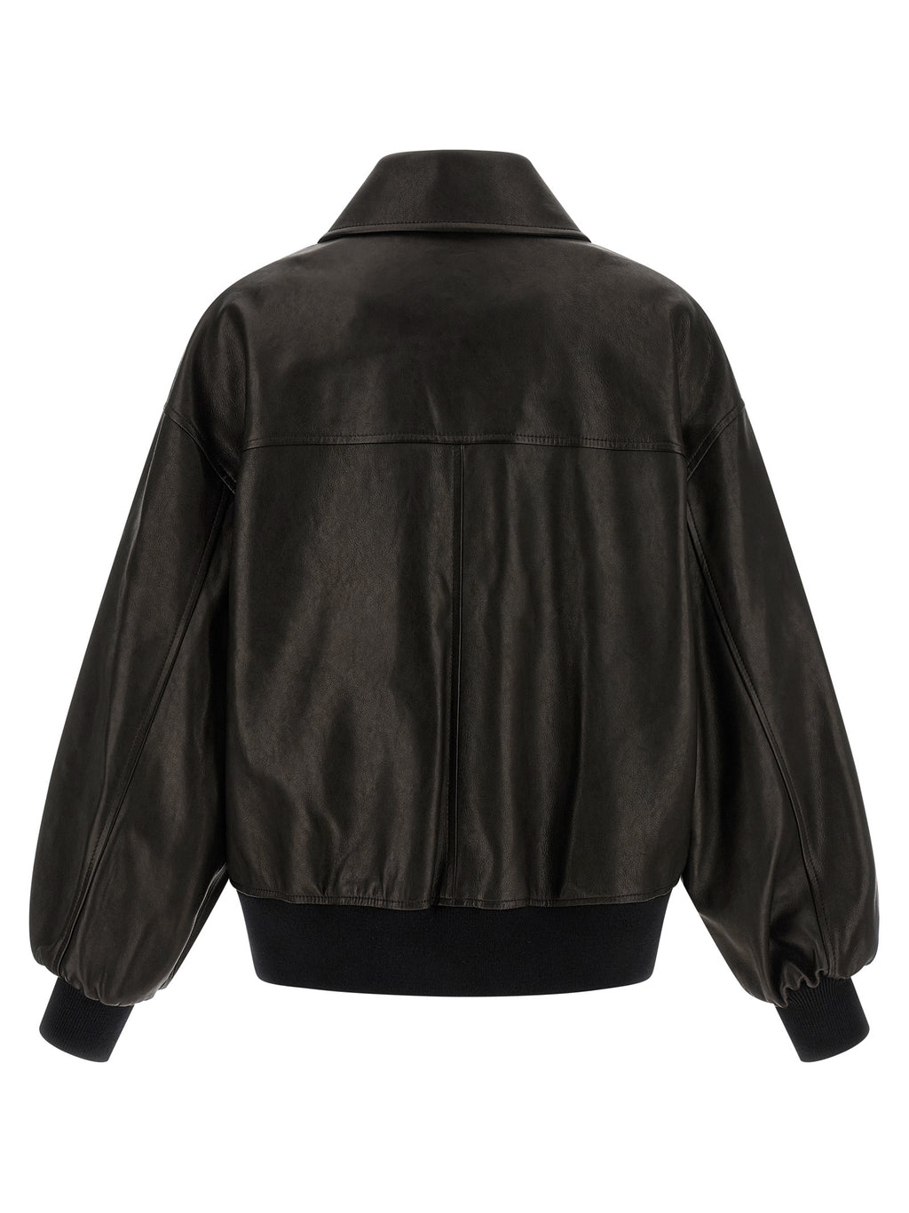 Black Lamb Leather Leather Jacket