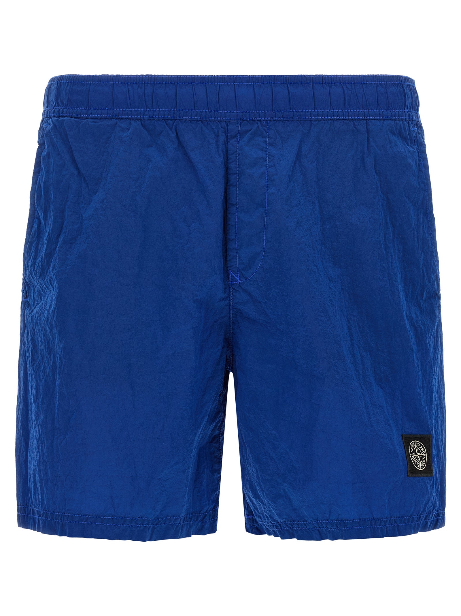 Blue Polyamide Swim Shorts