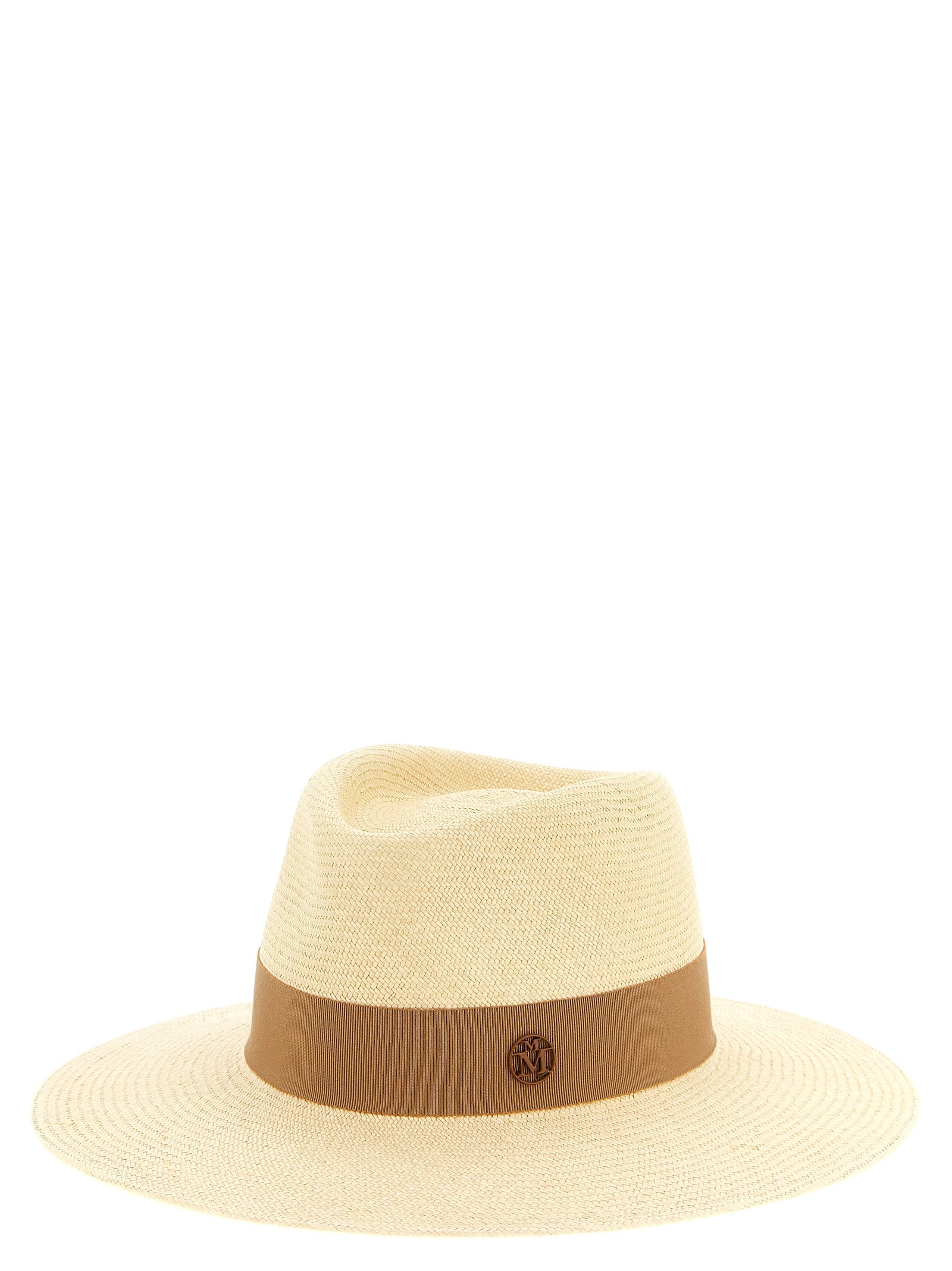 Beige Straw Fedora