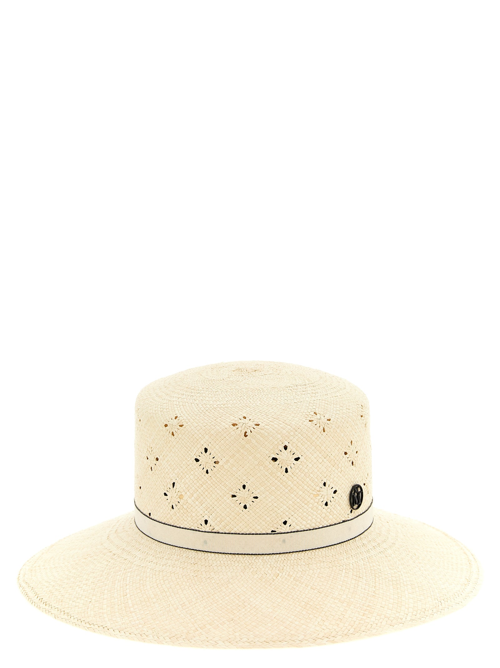 Beige Fabric Sunhat
