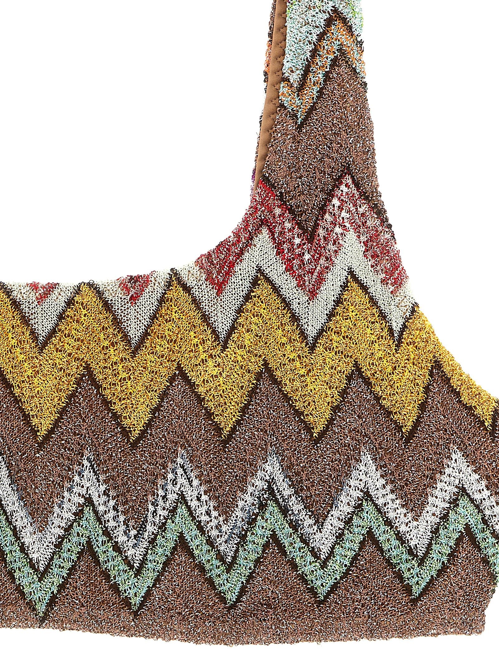 Brown Viscose Bikini