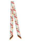 Multicolor Silk Foulard