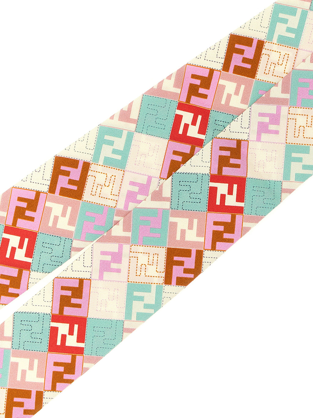 Multicolor Silk Foulard