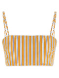 Bicolor Cotton Sleeveles T-Shirt
