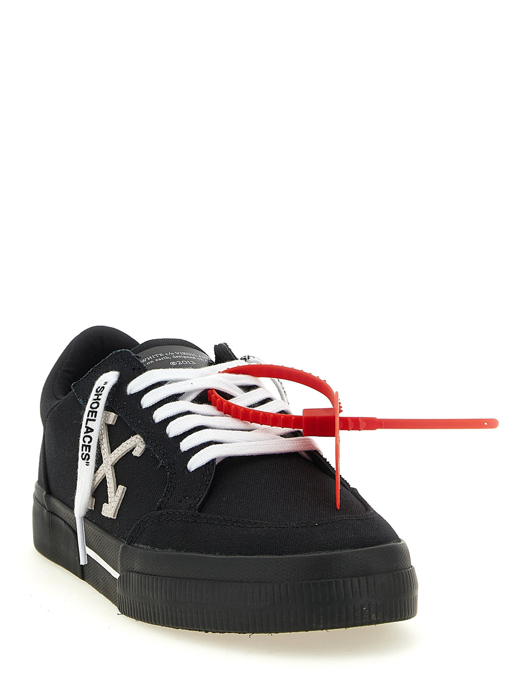 Bicolor Cotton Low Top Sneakers