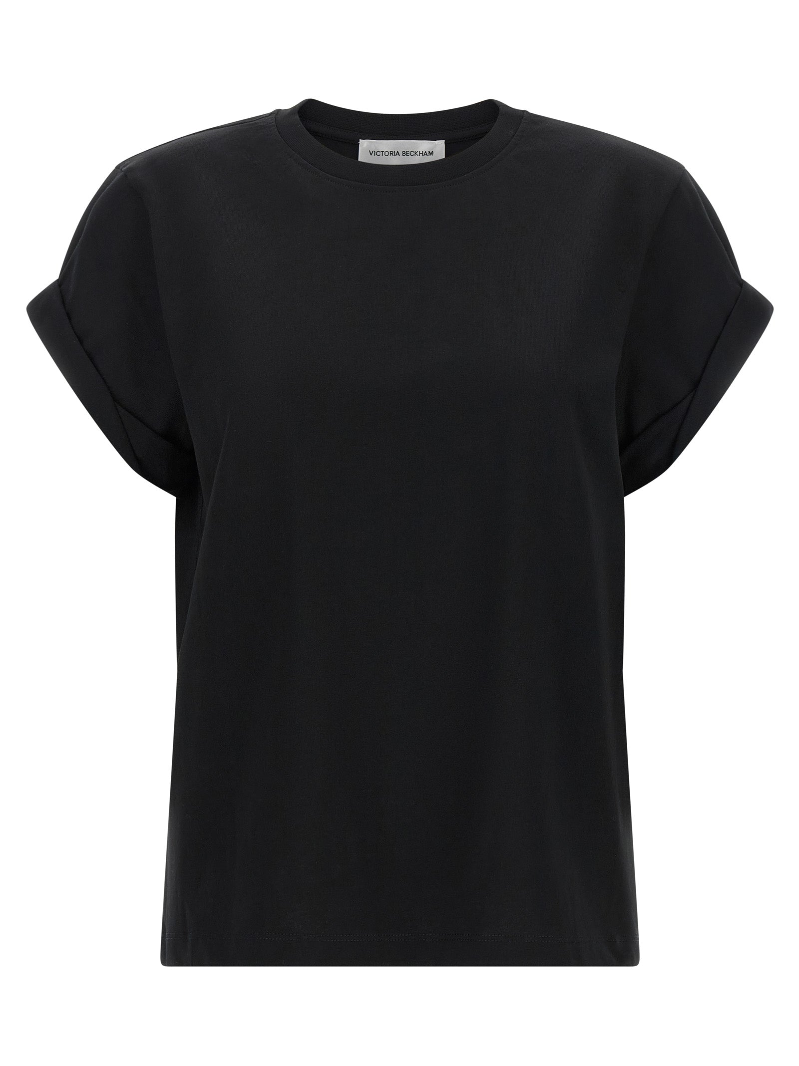 Black Cotton T-Shirt