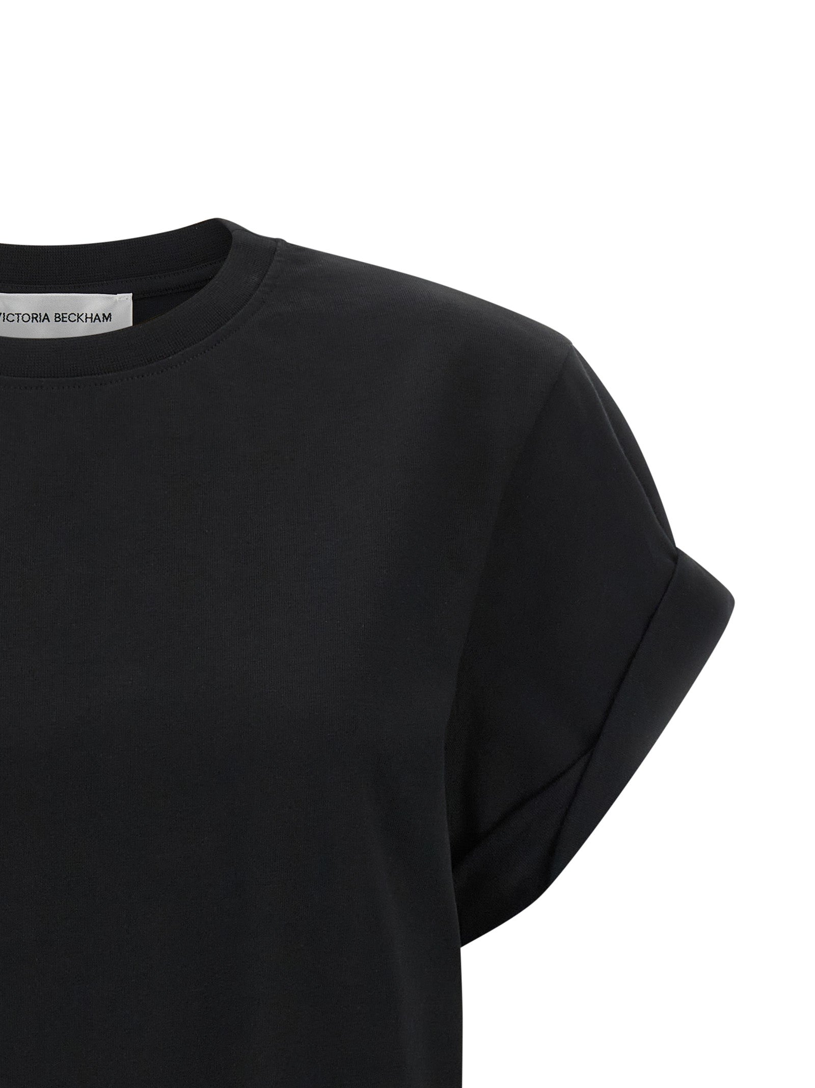 Black Cotton T-Shirt