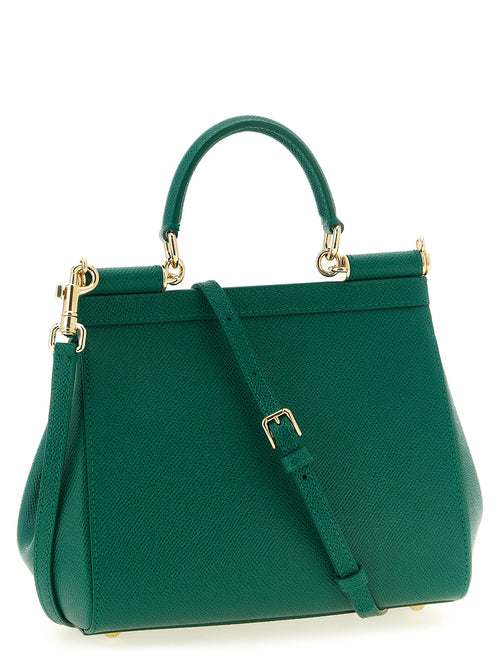 Bicolor Calfskin Handbag
