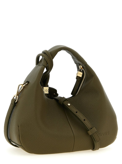 Bicolor Polyester Handbag