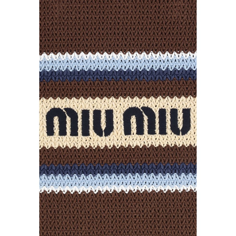 Multicolor Recycled Cotton Shoulder Bag