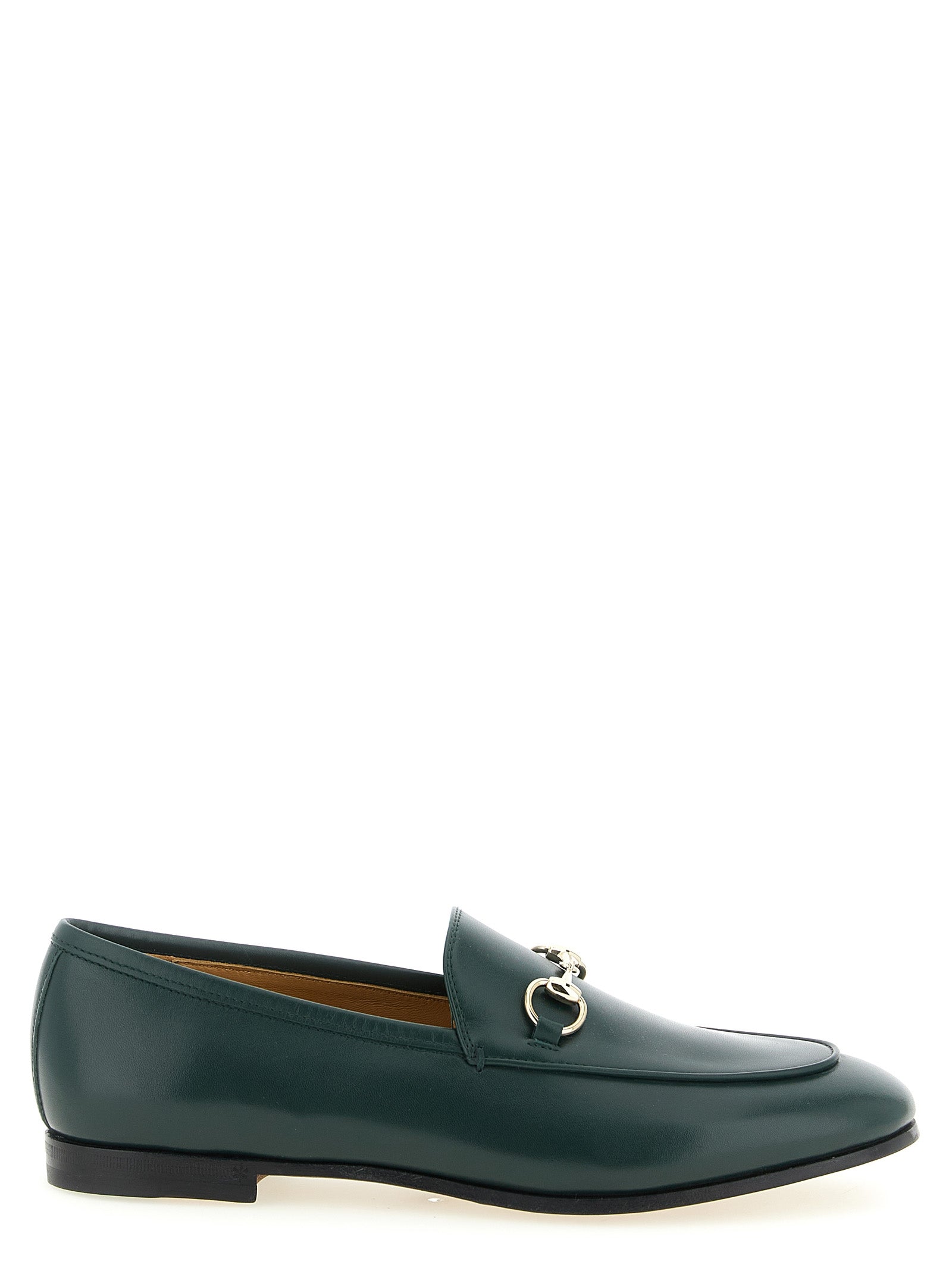 Bicolor Calfskin Slip-On Loafers