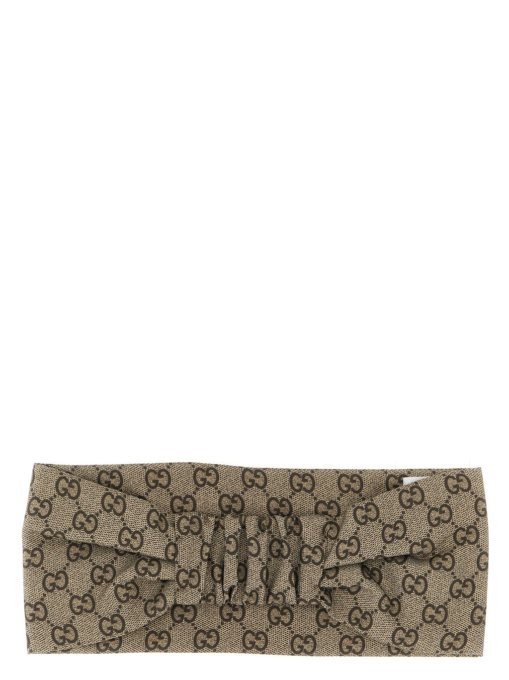 Beige Silk Headband
