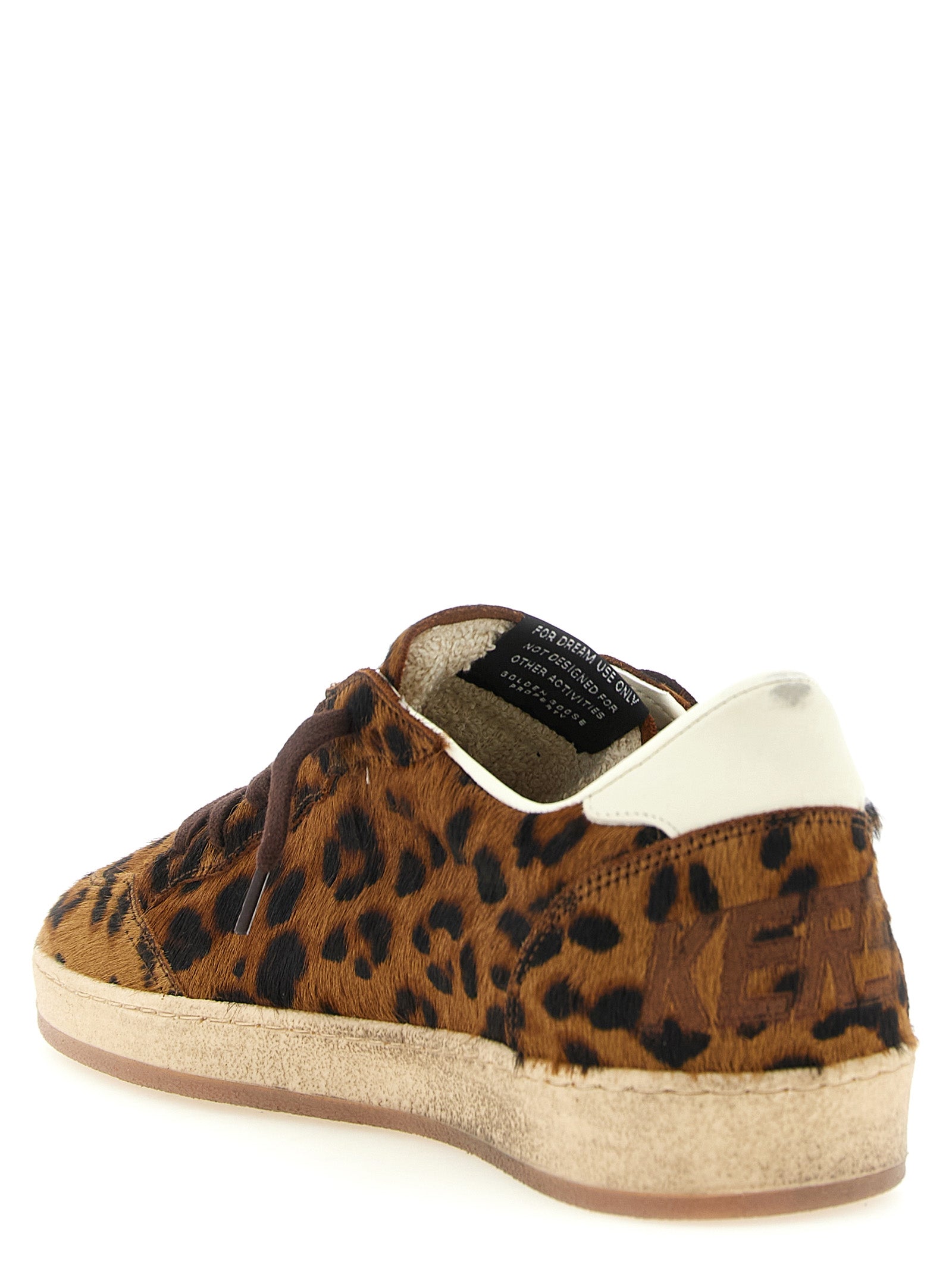 Brown Cowhide Low Top Sneakers