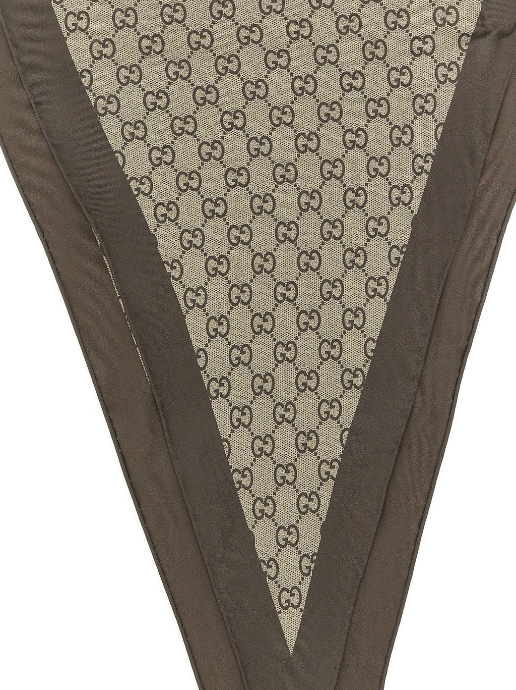 Beige Silk Foulard