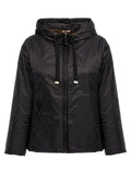Black Polyester Shell Jacket