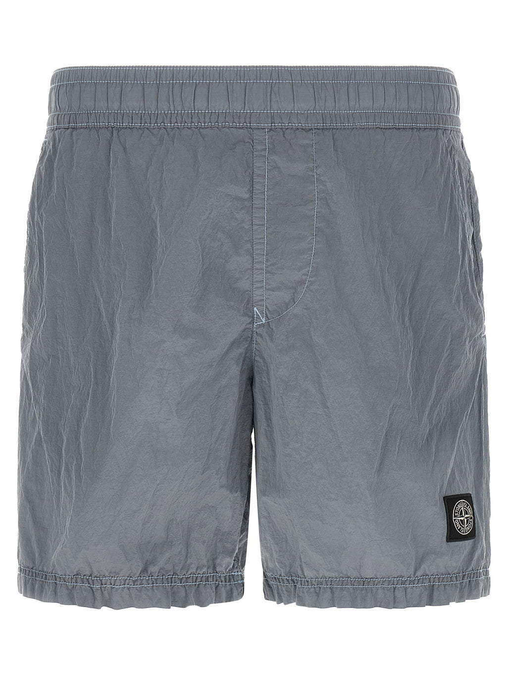 Gray Polyamide Swim Shorts