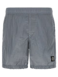 Gray Polyamide Swim Shorts
