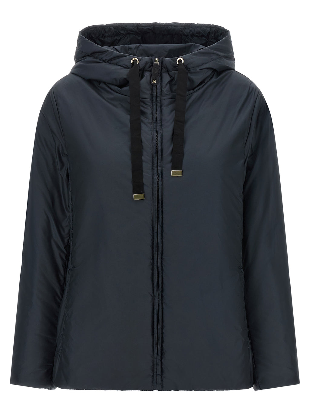 Blue Polyester Shell Jacket