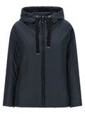 Blue Polyester Shell Jacket