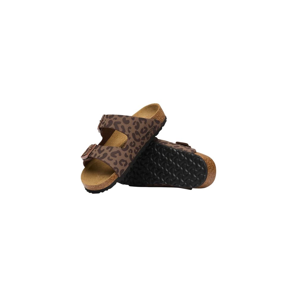 Brown Synthetic Flat Sandals