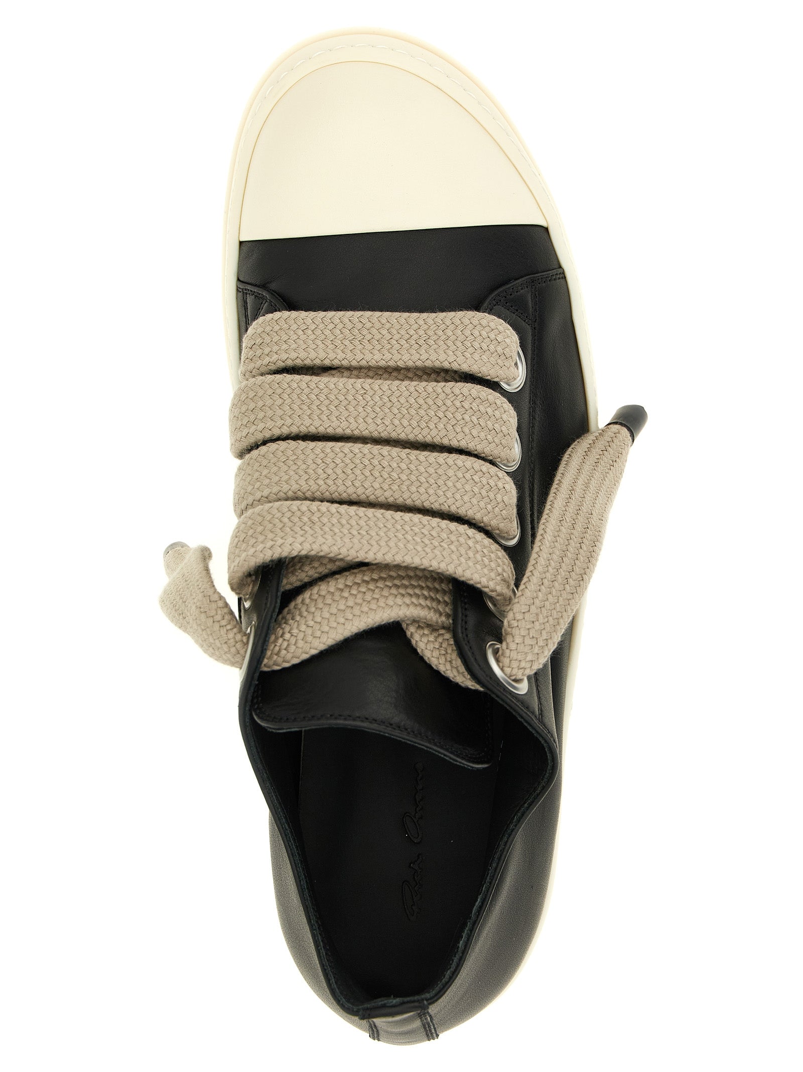 Bicolor Calfskin Low Top Sneakers