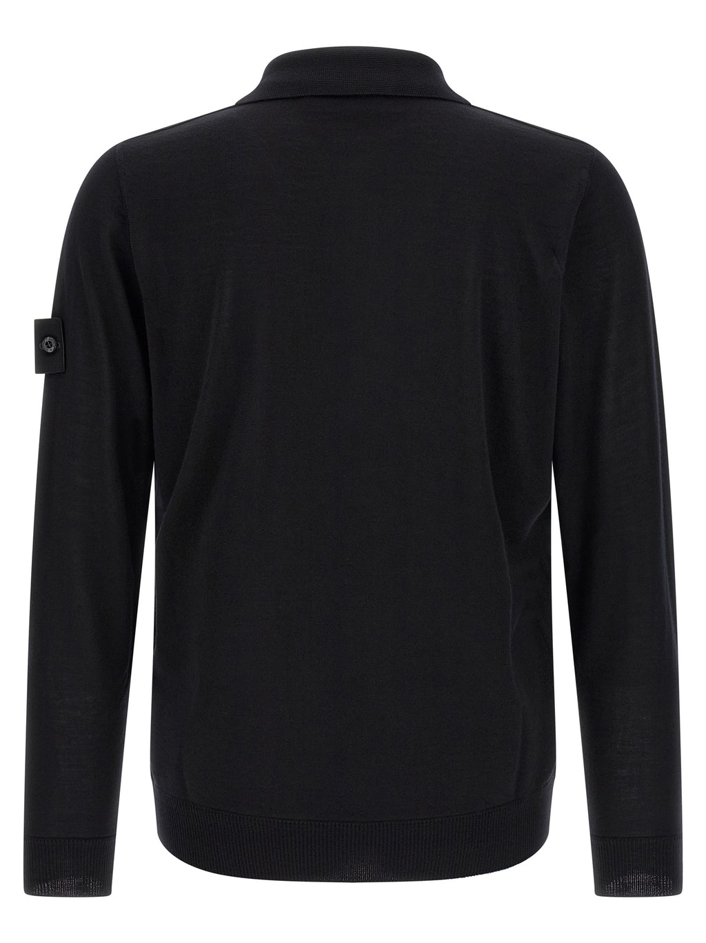 Black Virgin Wool Cardigan