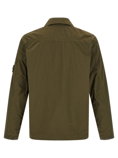 Bicolor Polyamide Blouse