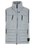 Gray Polyamide Sleeveless Jacket