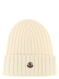White Virgin Wool Beanie