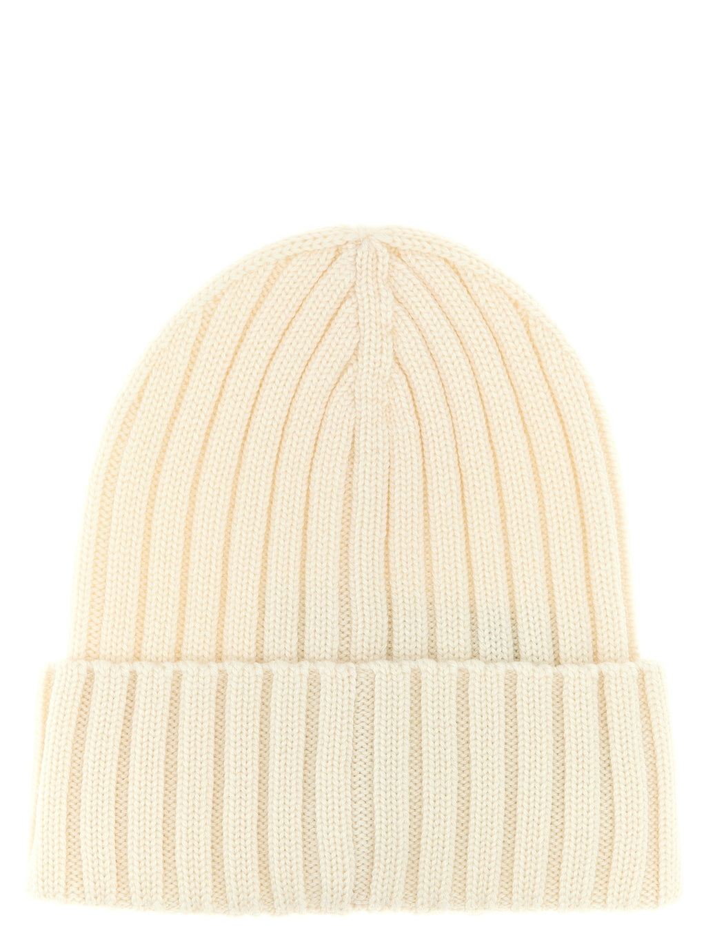 White Virgin Wool Beanie