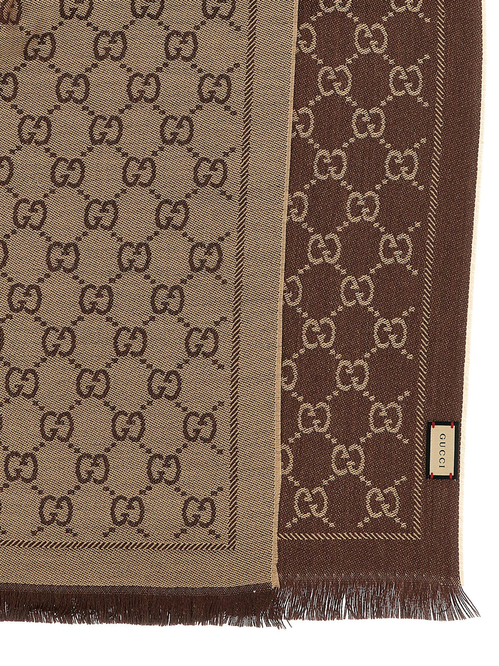 Brown Wool Scarf
