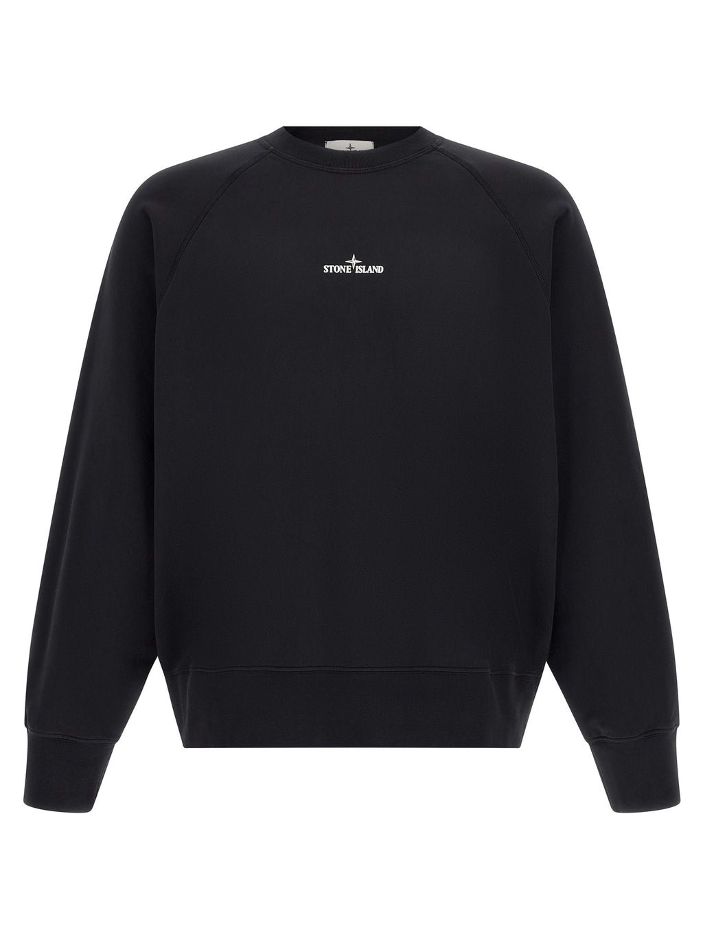 Black Cotton Sweatshirt