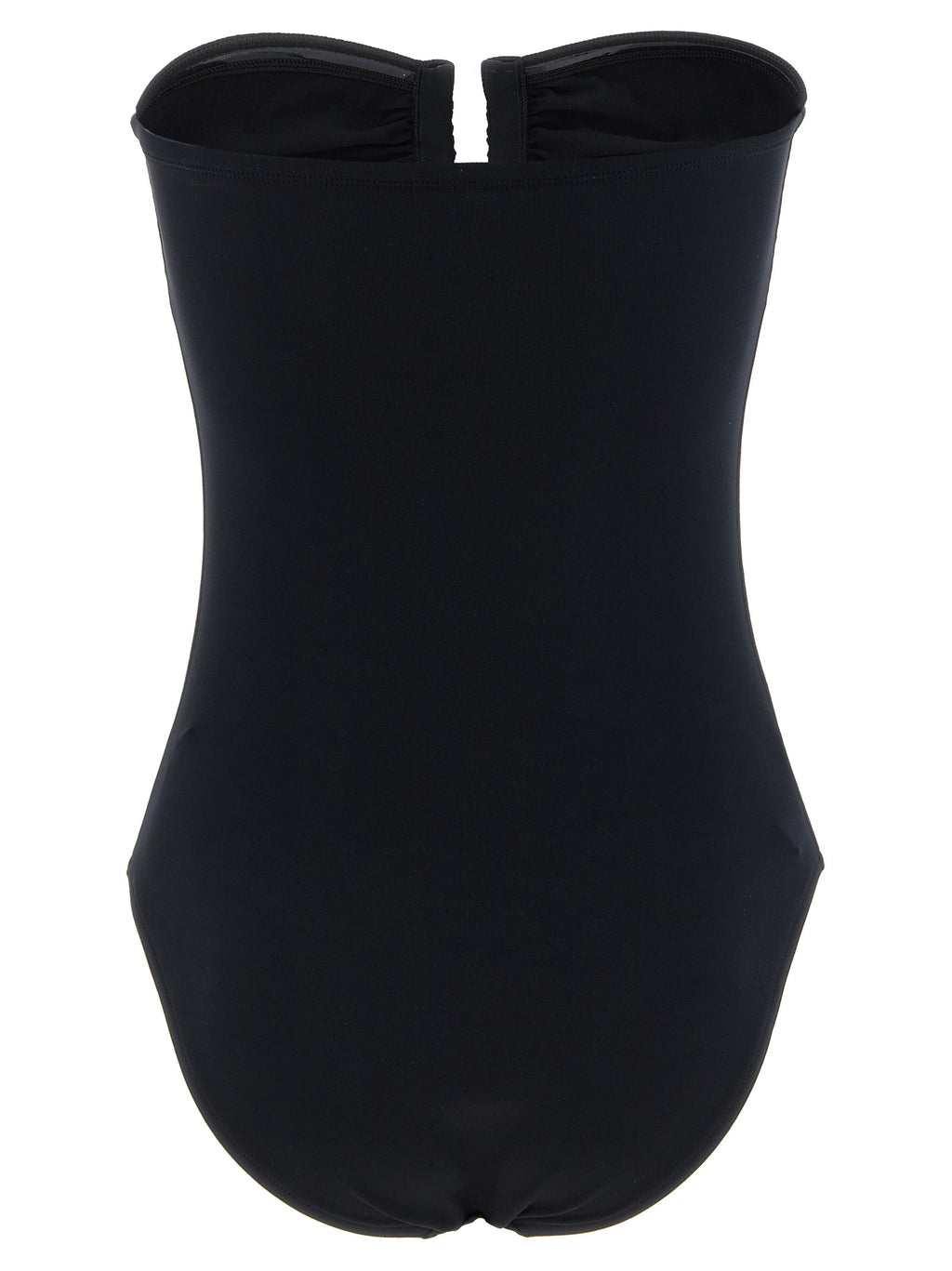 Black Polyamide One-Piece Swimsuit