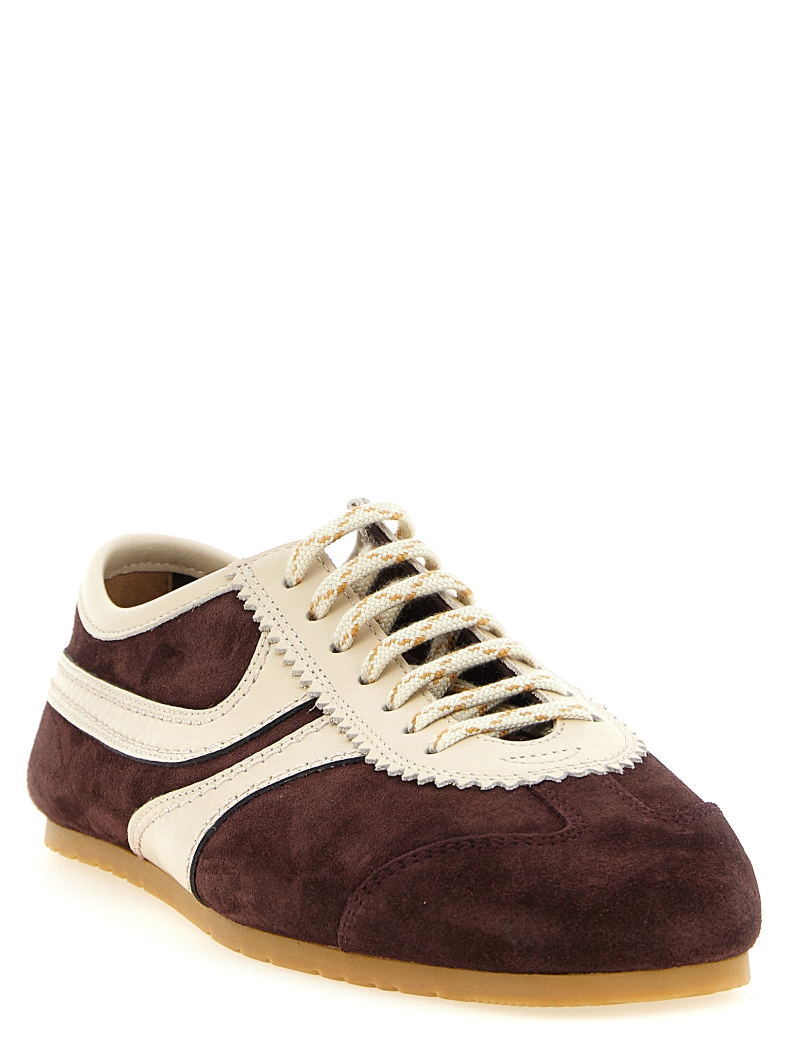 Multicolor Calfskin Low Top Sneakers