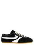 Bicolor Calfskin Athletic Sneakers