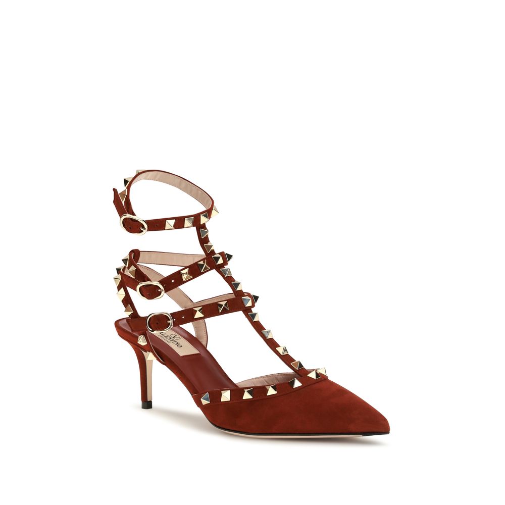 Multicolor Suede Leather High Heel Pumps