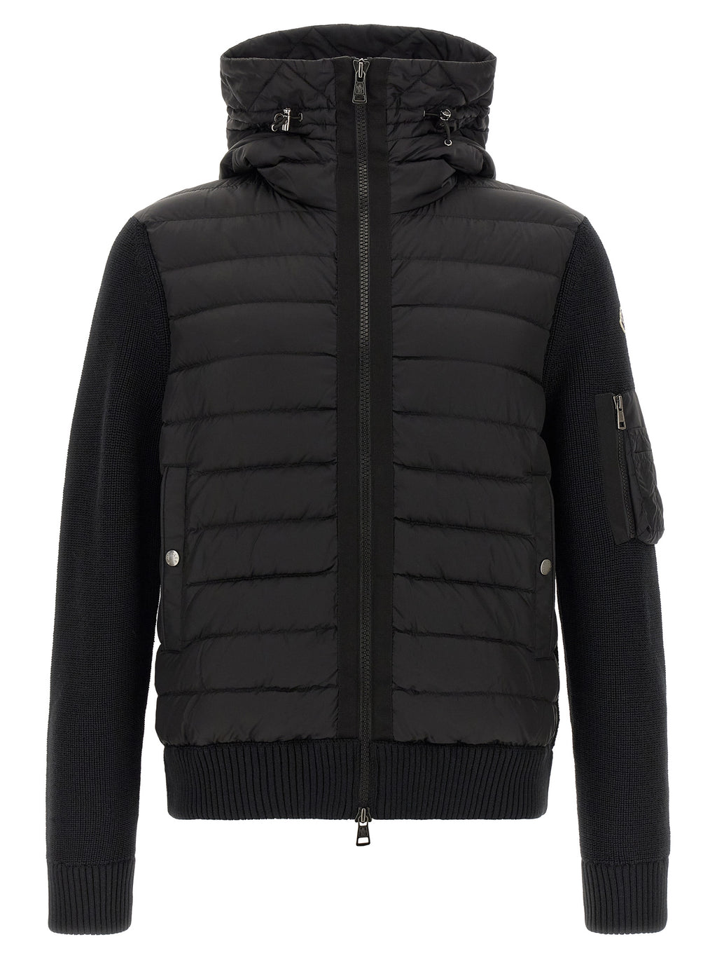 Black Polyamide Cardigan