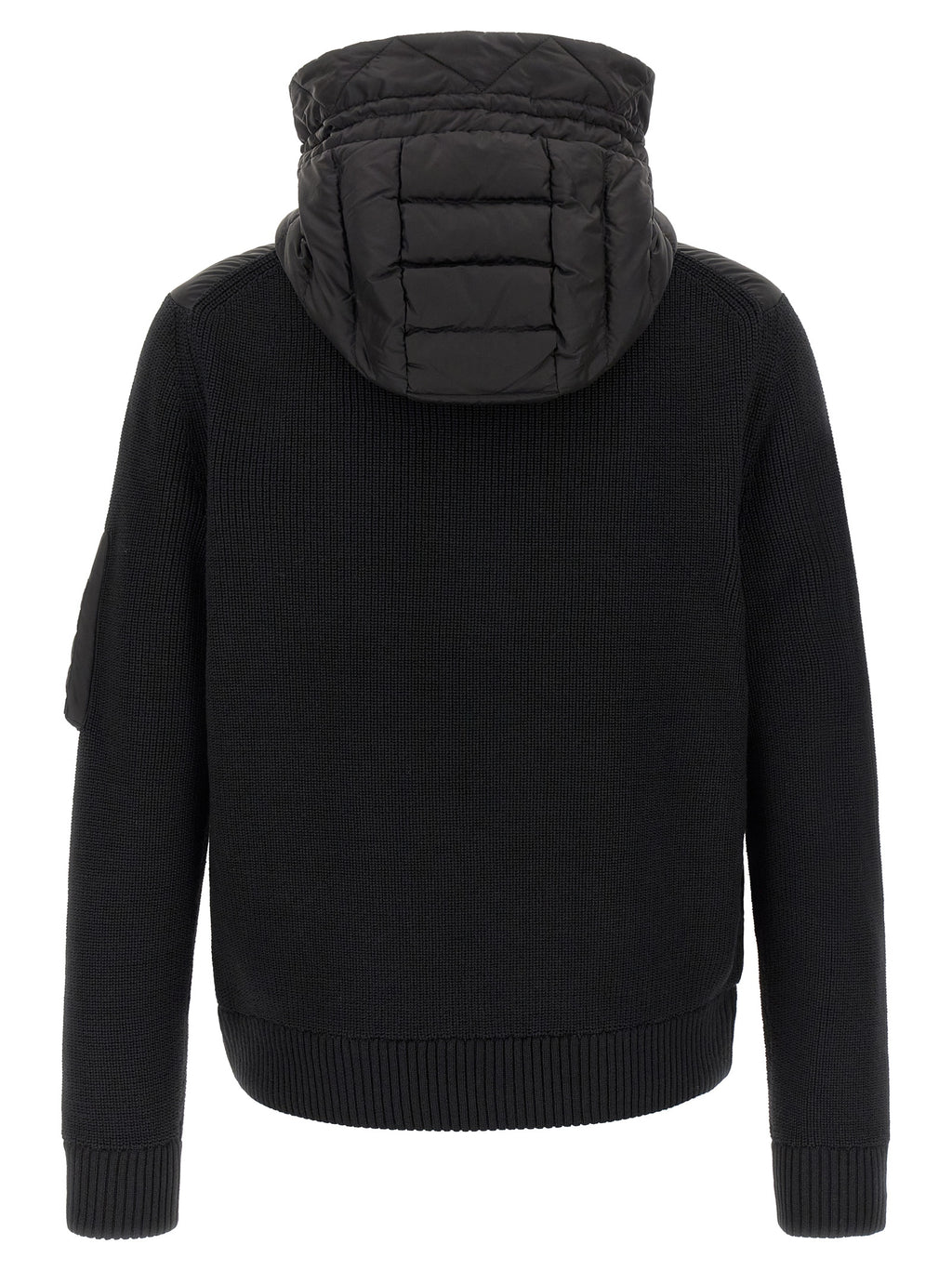 Black Polyamide Cardigan