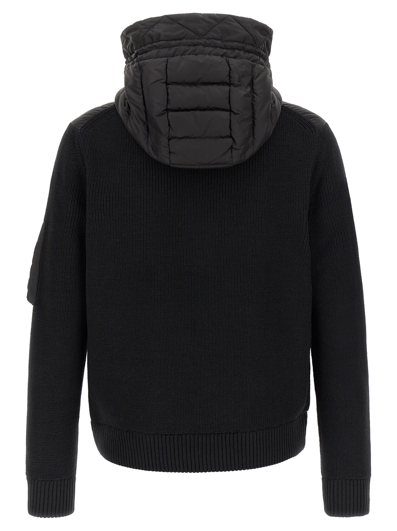 Black Polyamide Cardigan