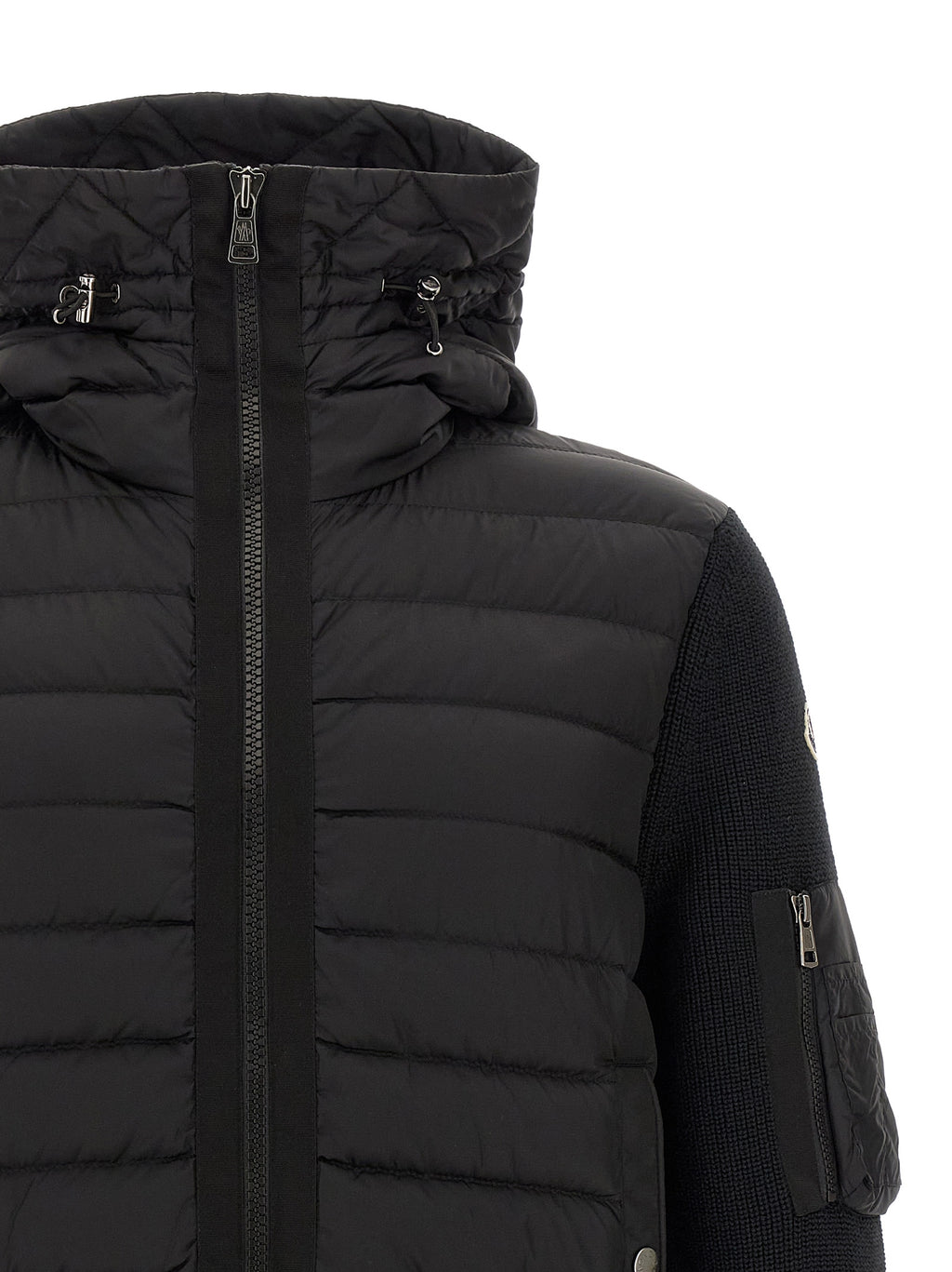 Black Polyamide Cardigan