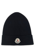 Blue Virgin Wool Beanie
