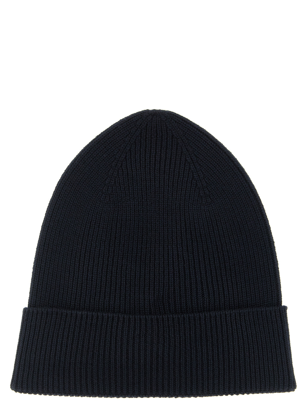 Blue Virgin Wool Beanie