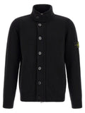 Black Virgin Wool Cardigan