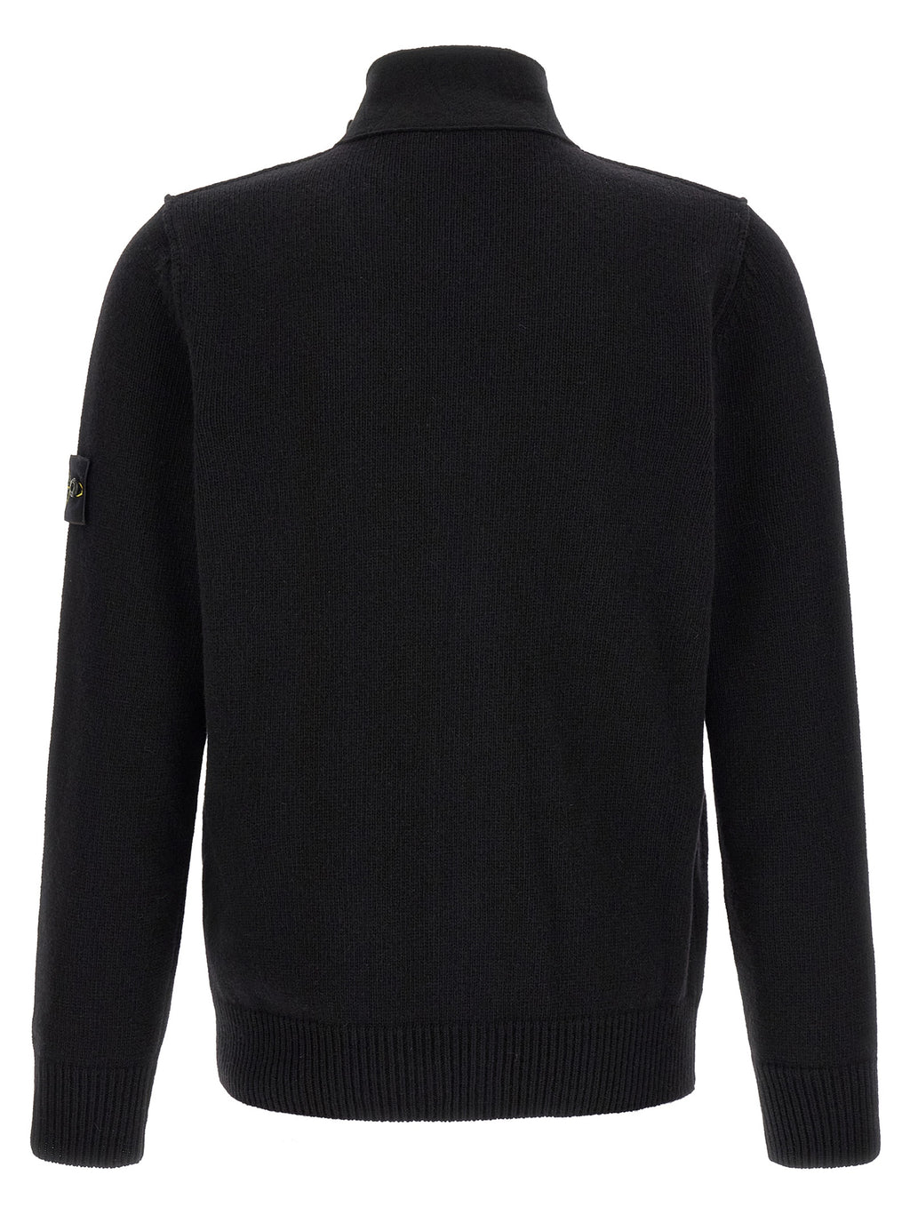 Black Virgin Wool Cardigan