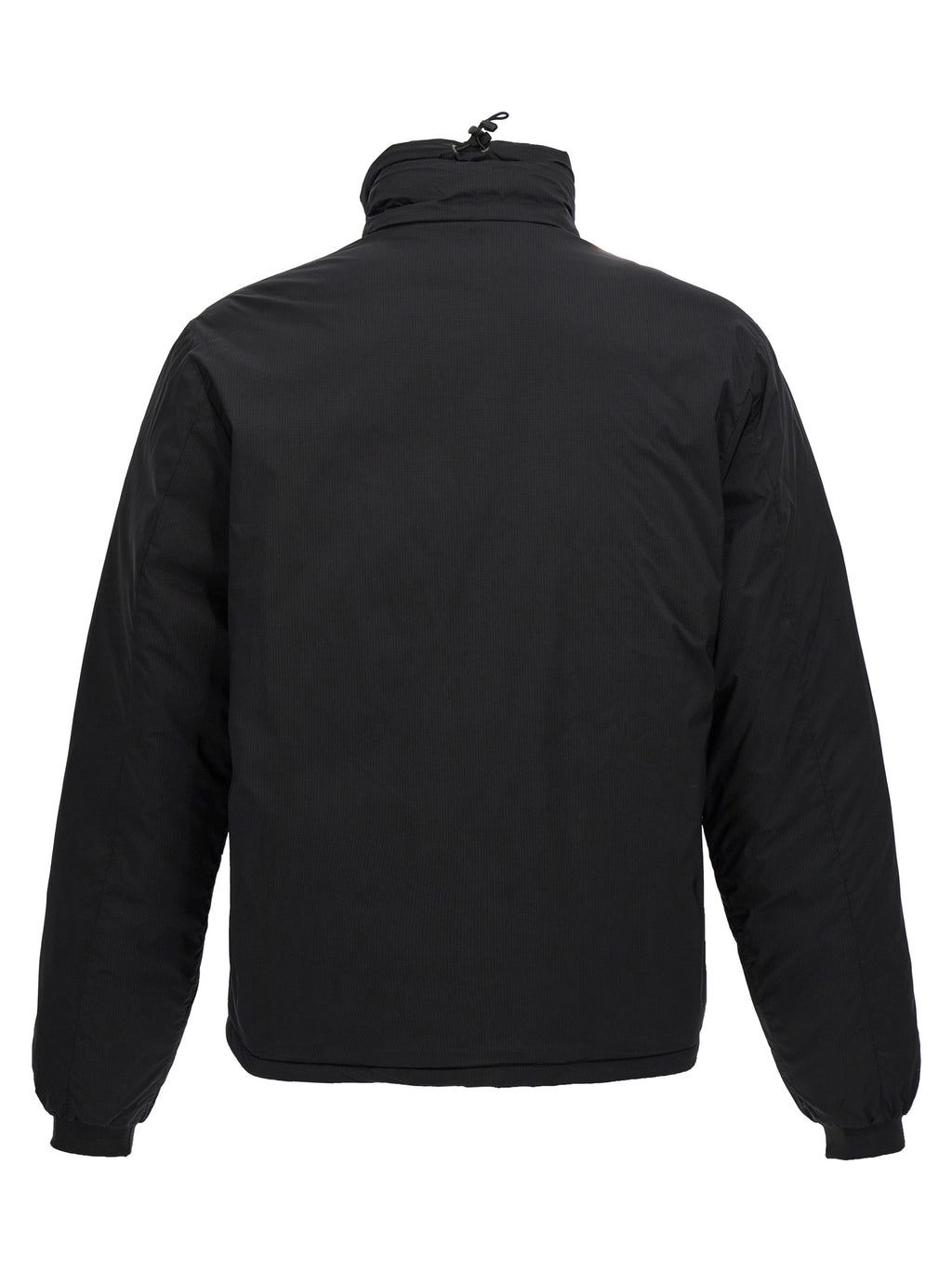 Black Polyester Shell Jacket