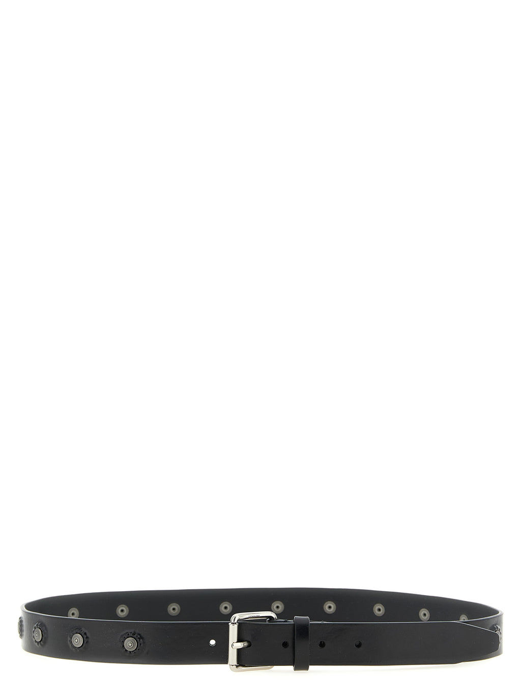 Black Calfskin Regular Belt